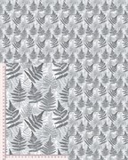 Сатин  Папоротник серый 3256