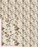 Сатин ЗАЙЦЫ С ЯГОДАМИ 3264